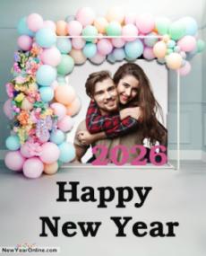 Free Happy New Year 2026 Photo Editing
