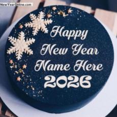 2026 Happy New Year Cake Design Images