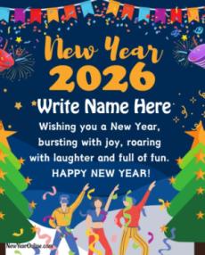 Happy New Year 2026 Link With Name